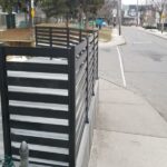 1x2 Aluminum Horizontal Slat Fence