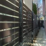 1x3 Aluminum Horizontal Slat Fence​