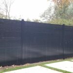 aluminum horizontal slat fence chicago