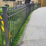 aluminum picket fence panels