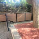 brown vinyl fence panels