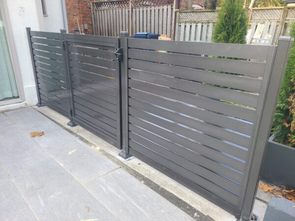 aluminum horizontal fence toronto