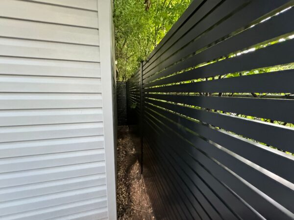 modern aluminum fence new york