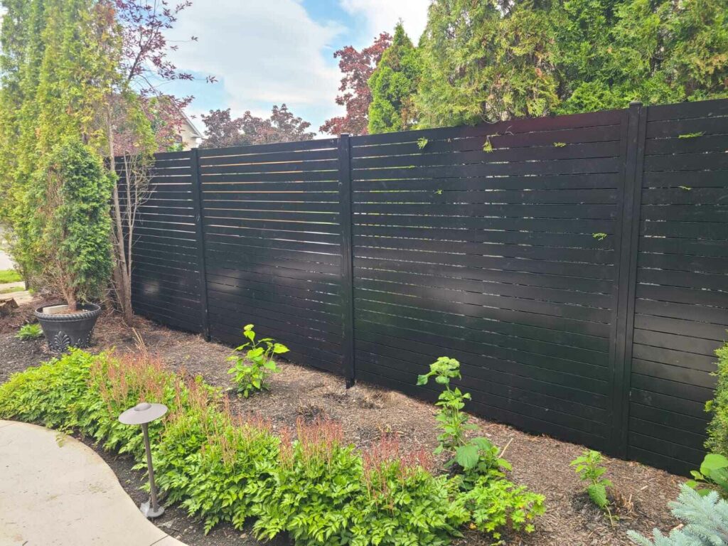 aluminum fence california
